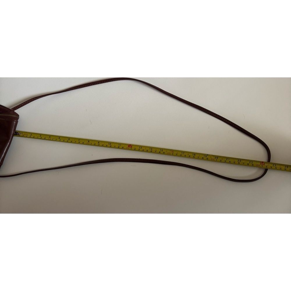 Vintage HOBO Fern Crossbody Handbag in Cognac ~ Excellent - Picture 5 of 7